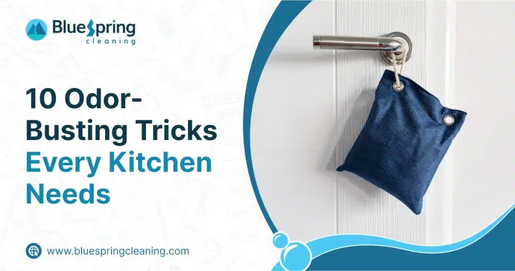 How to remove kitchen odors