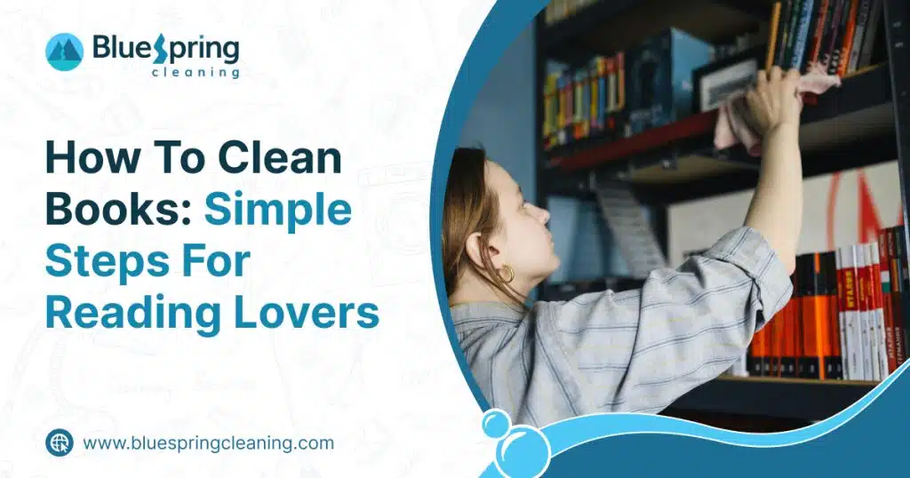 How to clean books